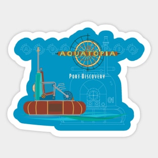 Aquatopia Sticker